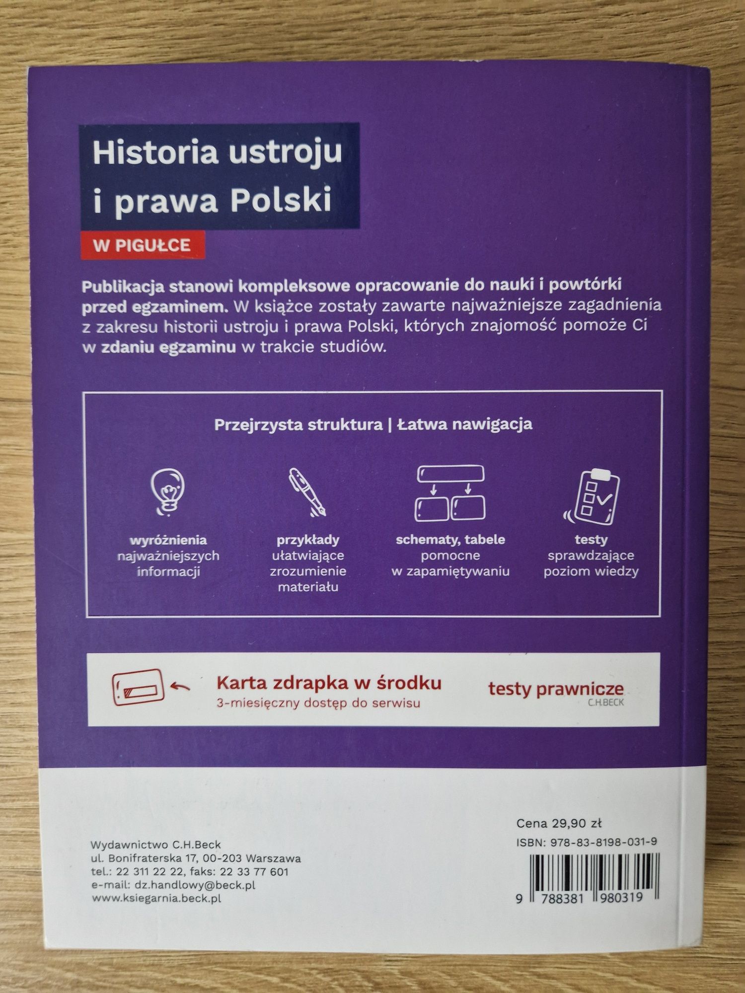 Historia ustroju i prawa Polski W PIGUŁCE