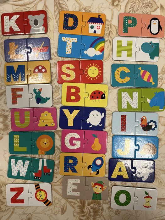 Zestaw 7 gier planszowych dla małych dzieci