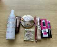 Zestaw kosmetyków affect nyx eveline fixer bronzer korektor