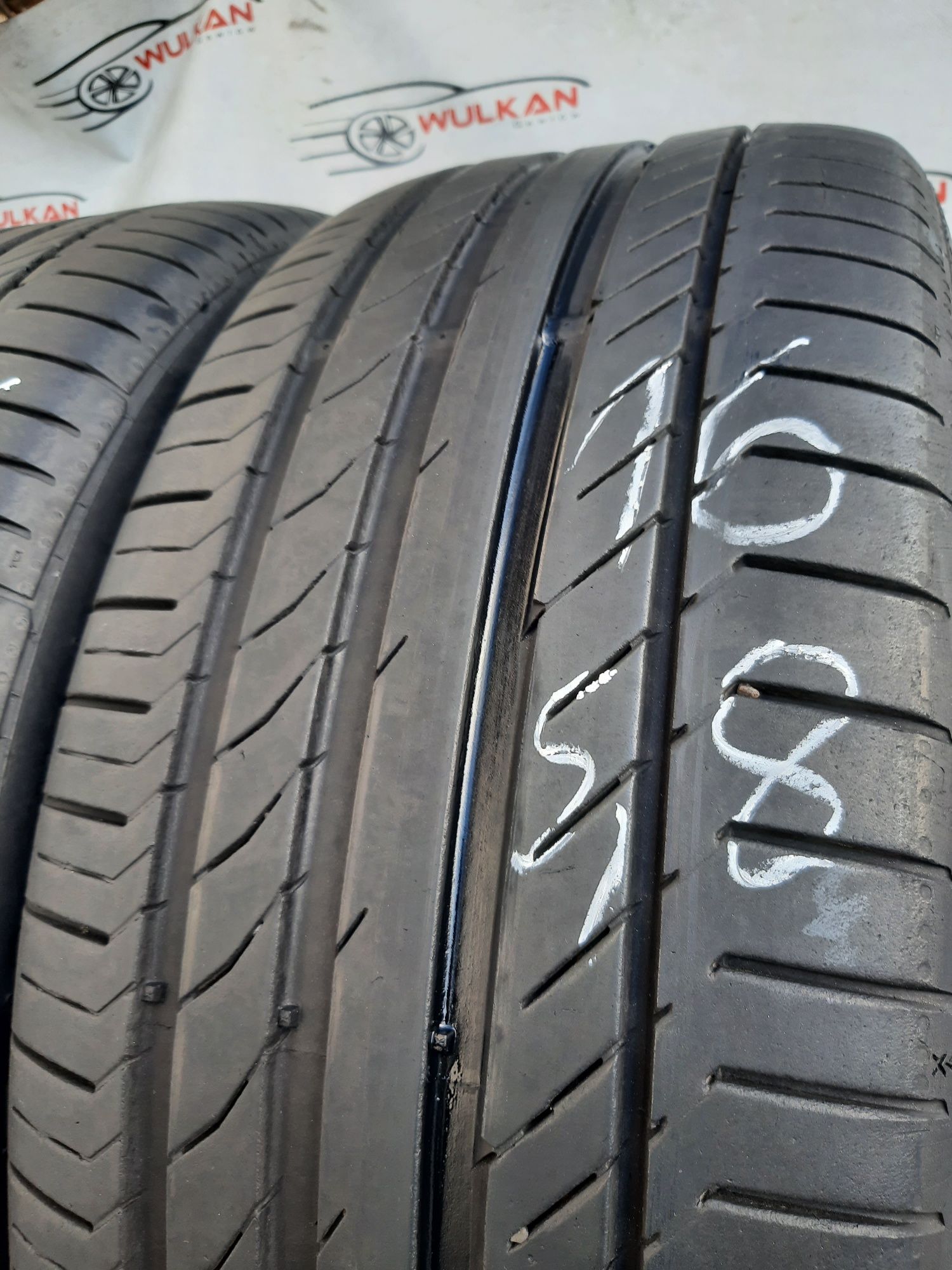 4x 235/45r19 99V Continental ContiSportContact 5