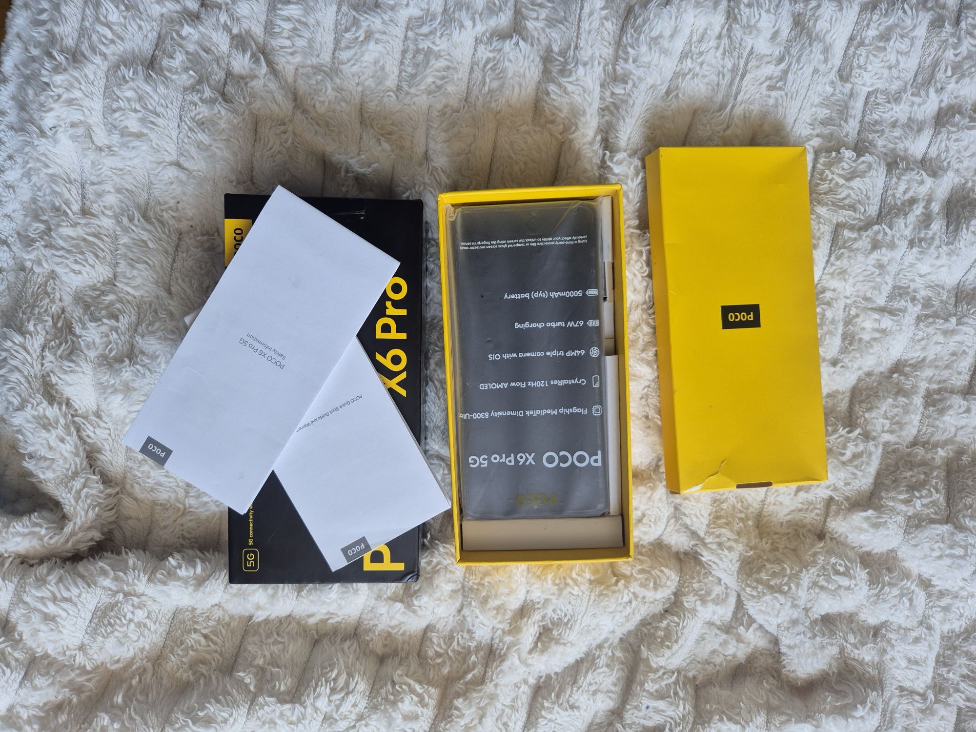 Nowy POCO X6 PRO 5G comiesięczne ubezpieczenie RtvEuroAgd.