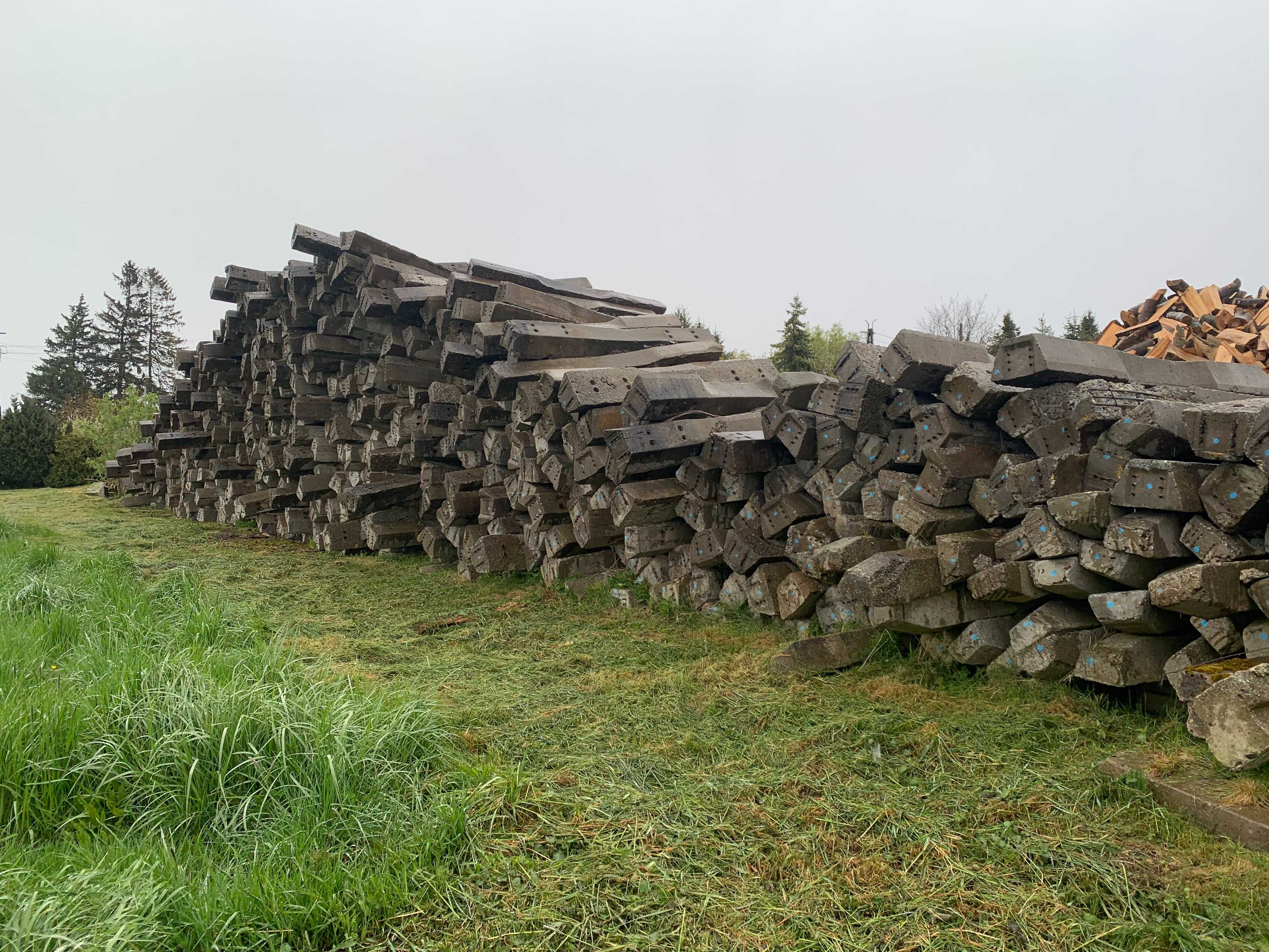 betonowe podkłady kolejowe