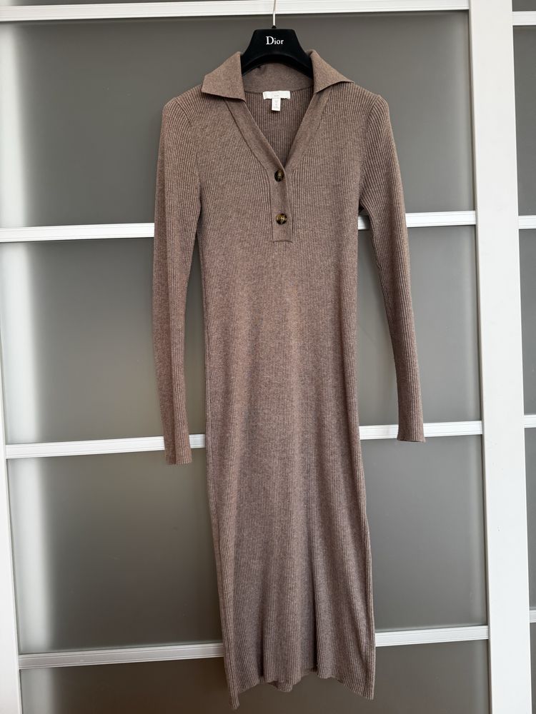 Поло плаття рубчик H&M