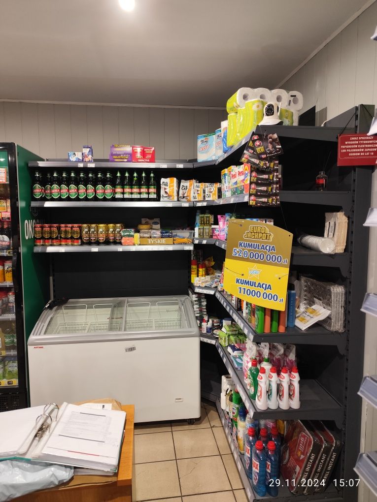 Wyposażenie sklepu póki lada