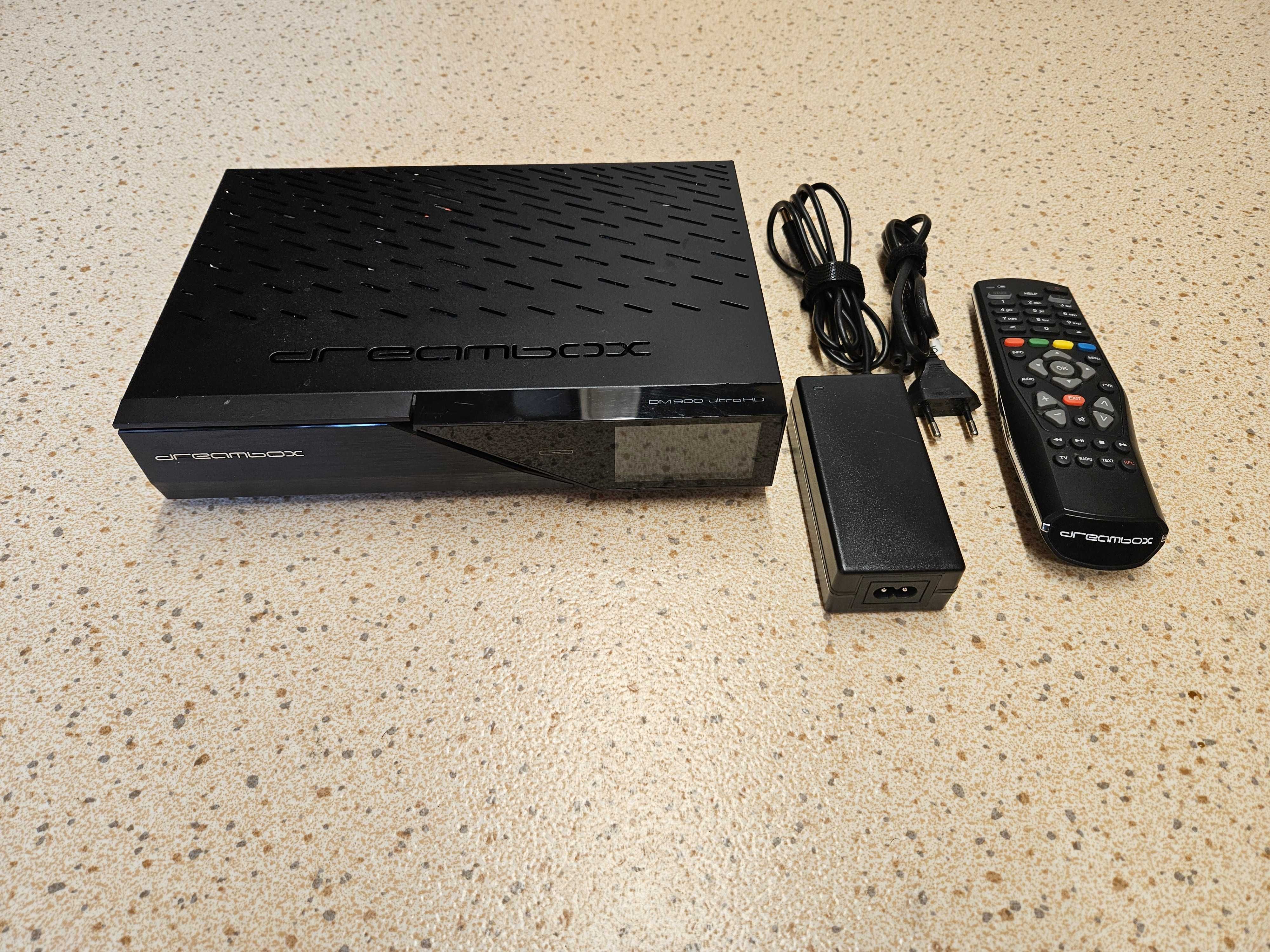 Dreambox 900, 2x DVBDVB-S2X FBC Multistream, w bardzo dobrym stanie
