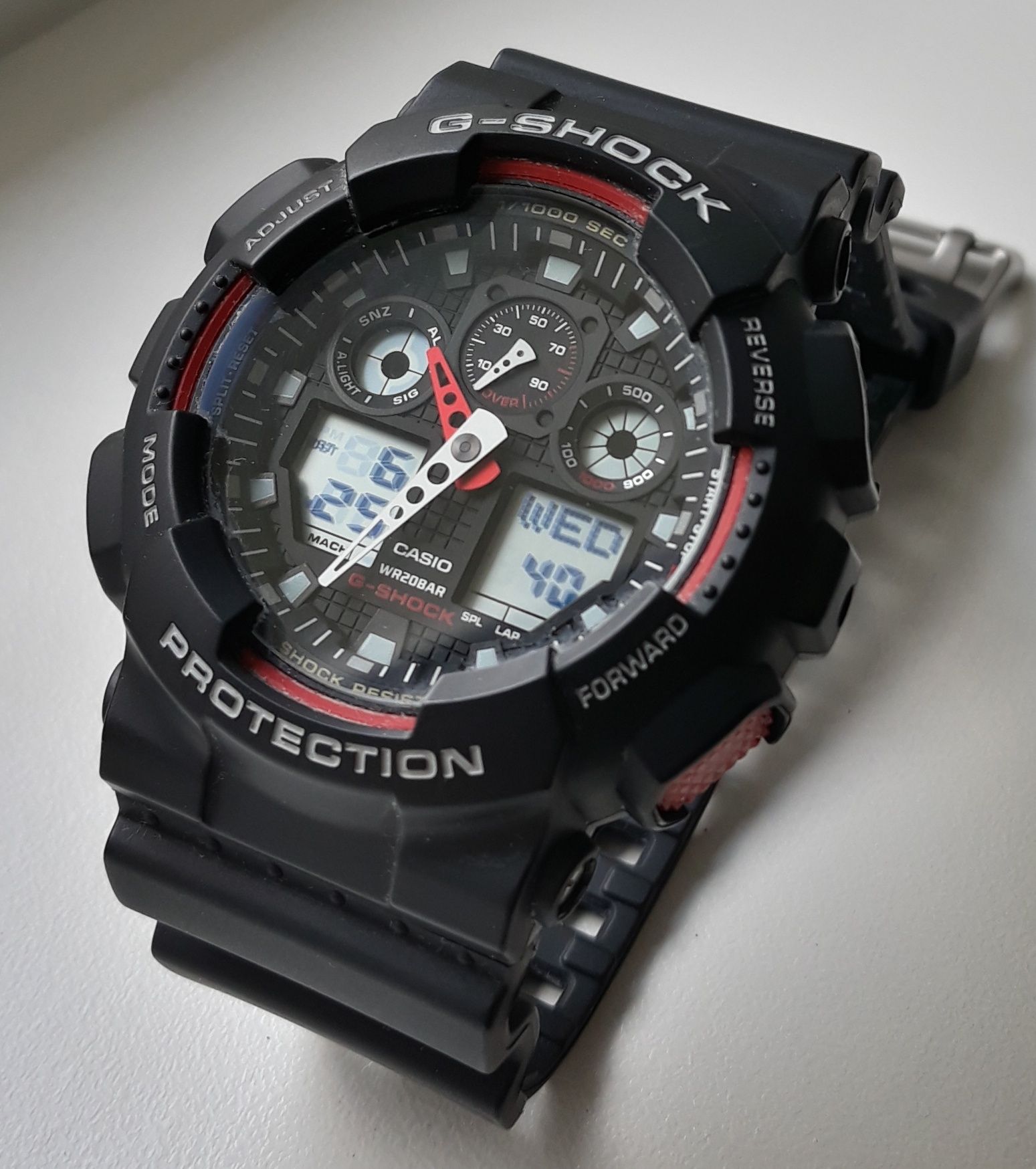 Zegarek męski CASIO G-SHOCK GA-100-1A4ER moduł 5081