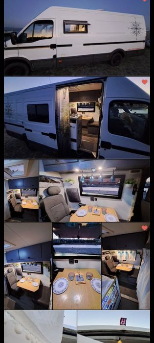 Autocaravana  Iveco (video YouTube Tube) 2.8T 130cv Campervan