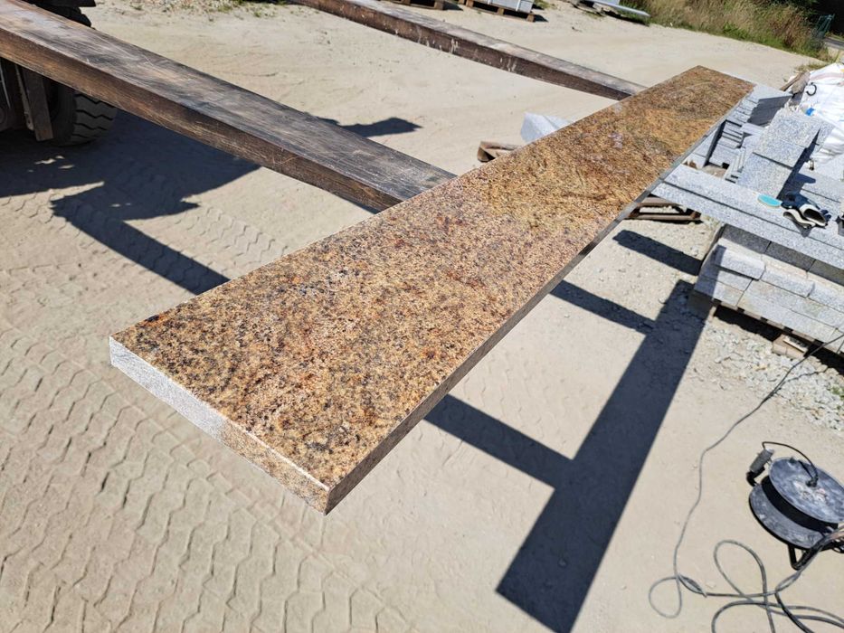Parapety kamienne granitowe, różne kolory, parapet gr 3cm, producent