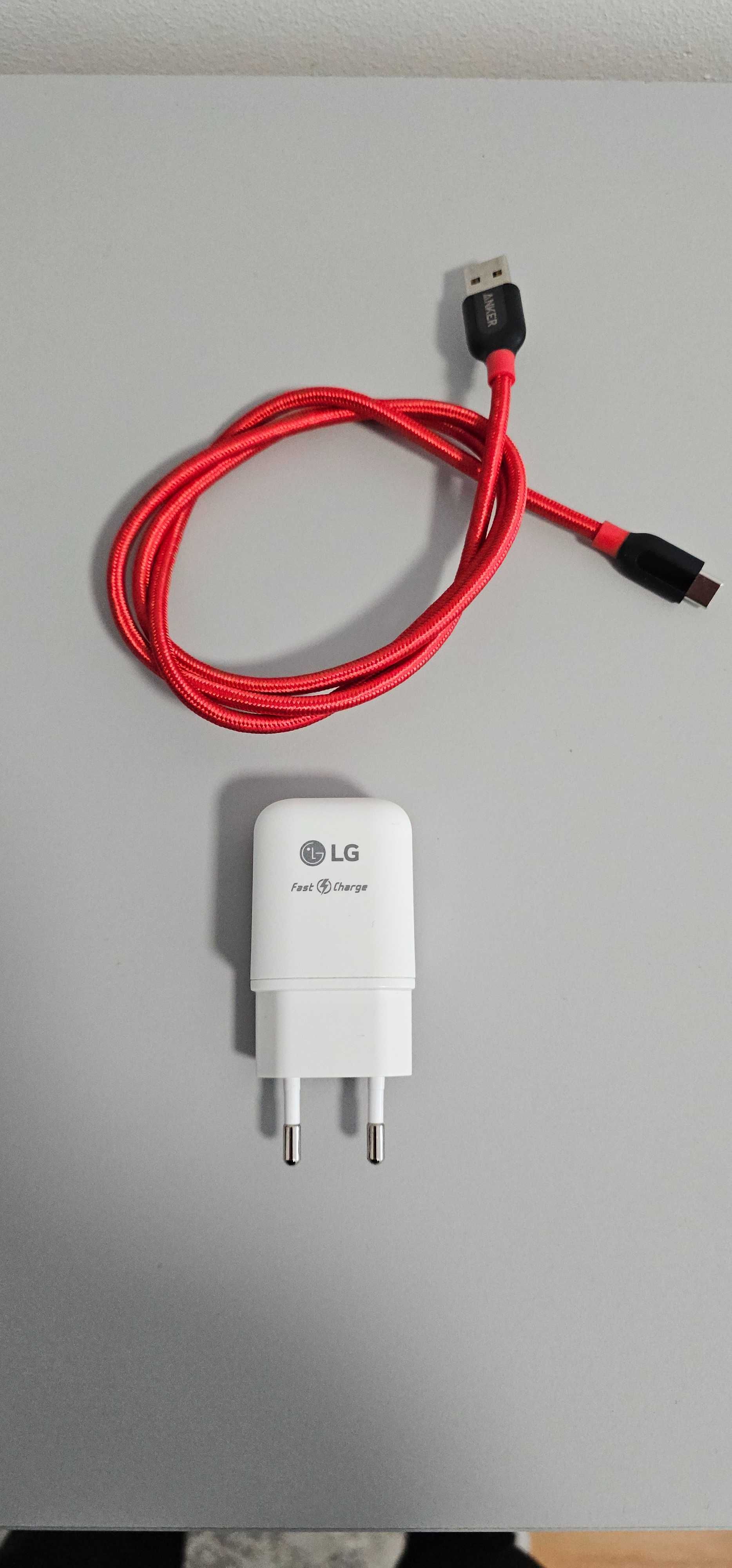 Ładowarka LG QC 3.0 1xUSB-A + kabel 0.9m Anker