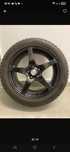 Czarne Alufelgi Valbrem 17" opony Hankook Zima  225/50/R17