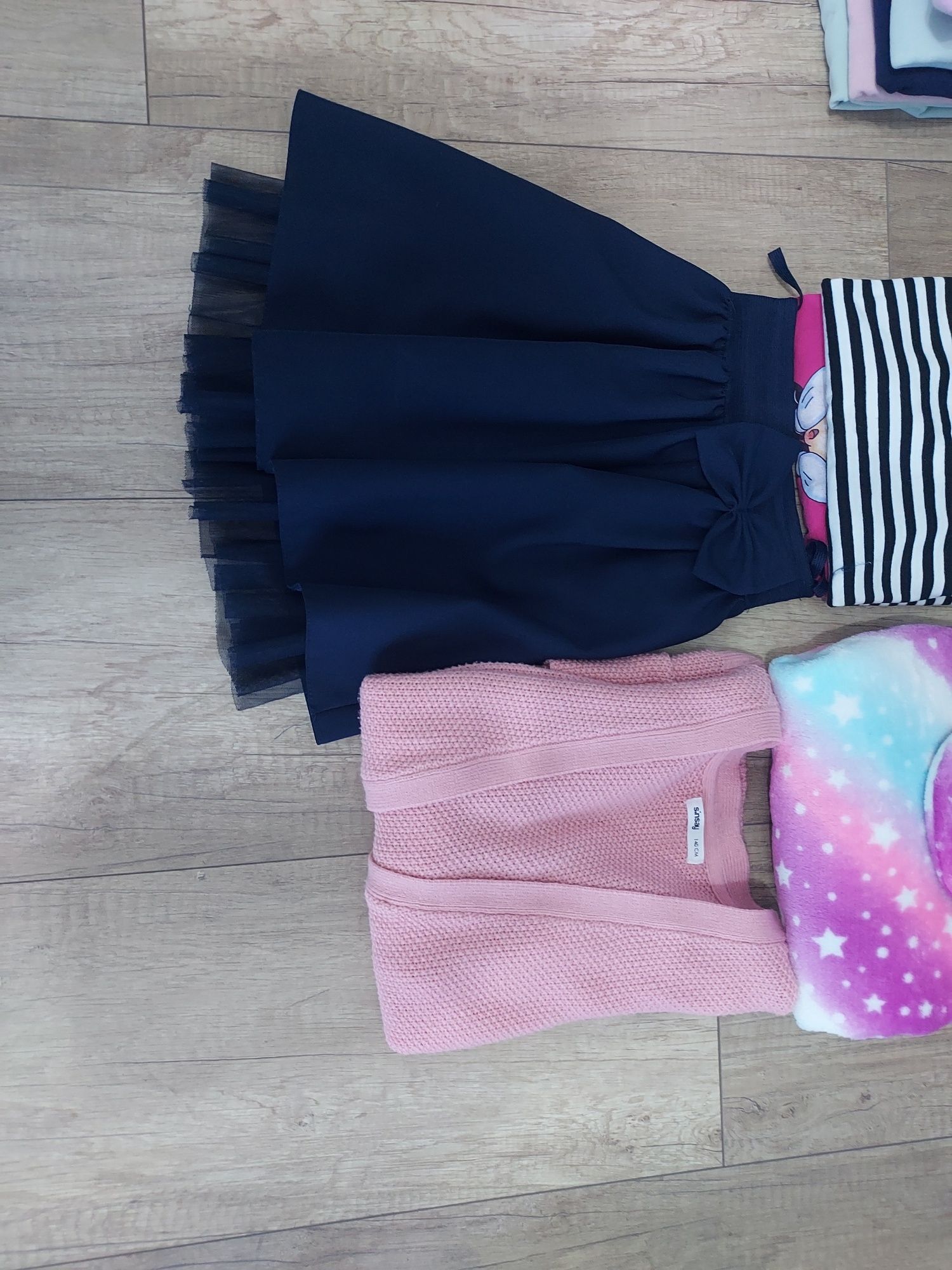 Ubrania dla dziewczynki rozm 140 zestaw H&M reserved cocodrilo