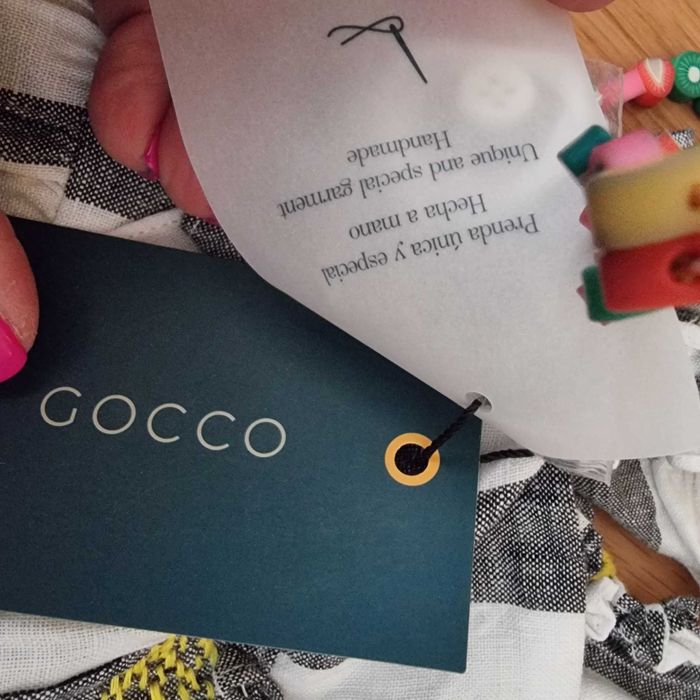 Vestido de menina Gocco 2-3