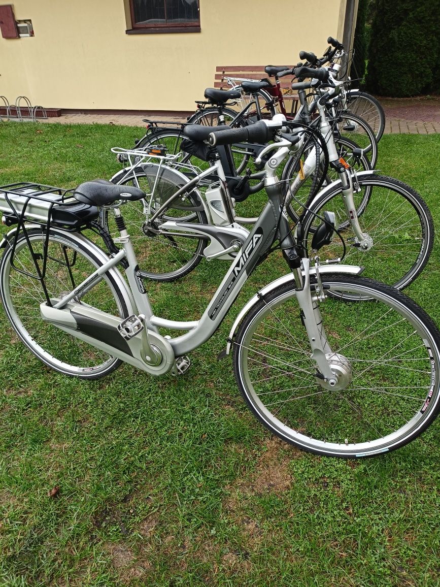 Rower elektryczny aluminiowy z Niemiec  stan bdb