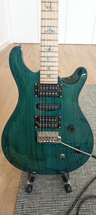 PRS SE Swamp Ash Special IB com saco, straplock e cordas novas