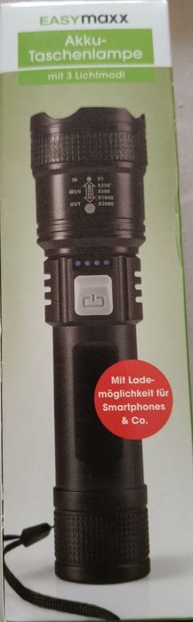 Lampka z możliwością ładowania telefonu