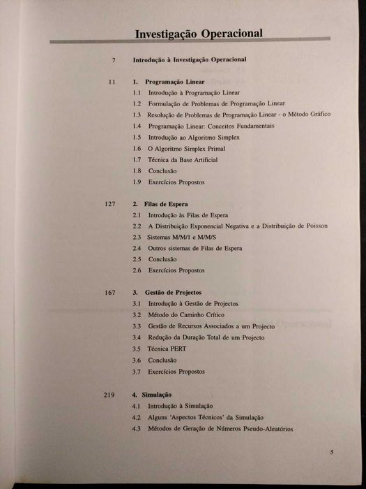 Livro "Investigação Operacional"