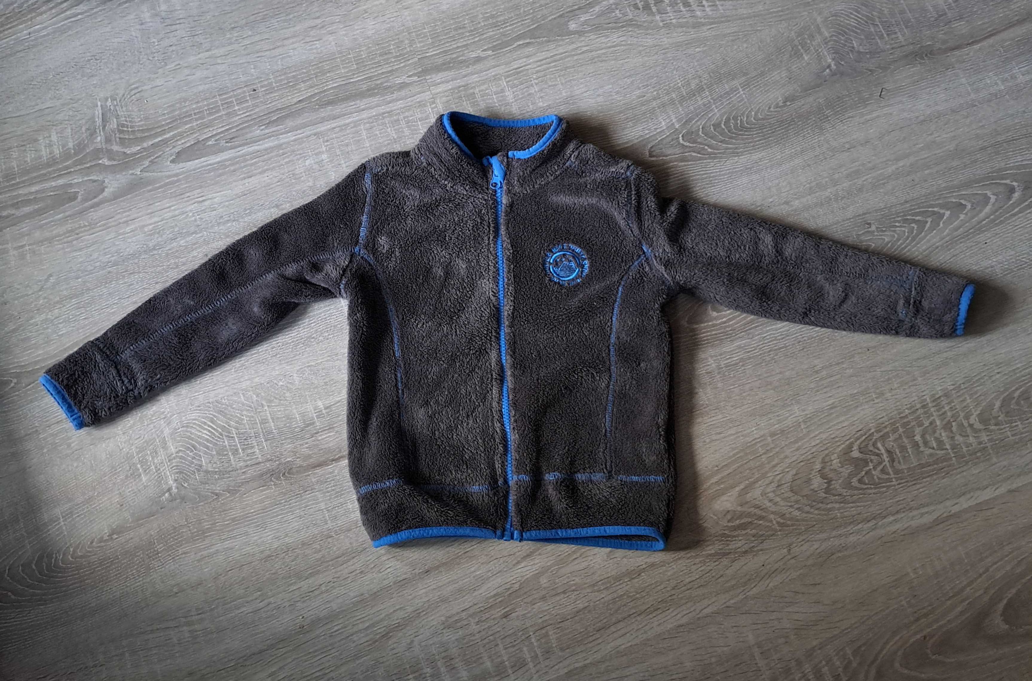 Polar Lupilu 110/116 bluza suwak