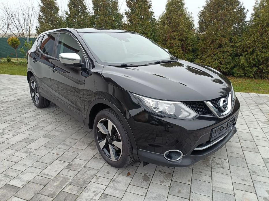 Nissan Qashqai pierwszy właściciel, bezwypadkowy,org lakier, bogato wyposażony, navig