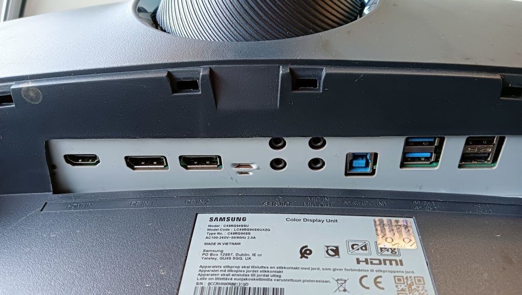 Monitor Samsung 49"