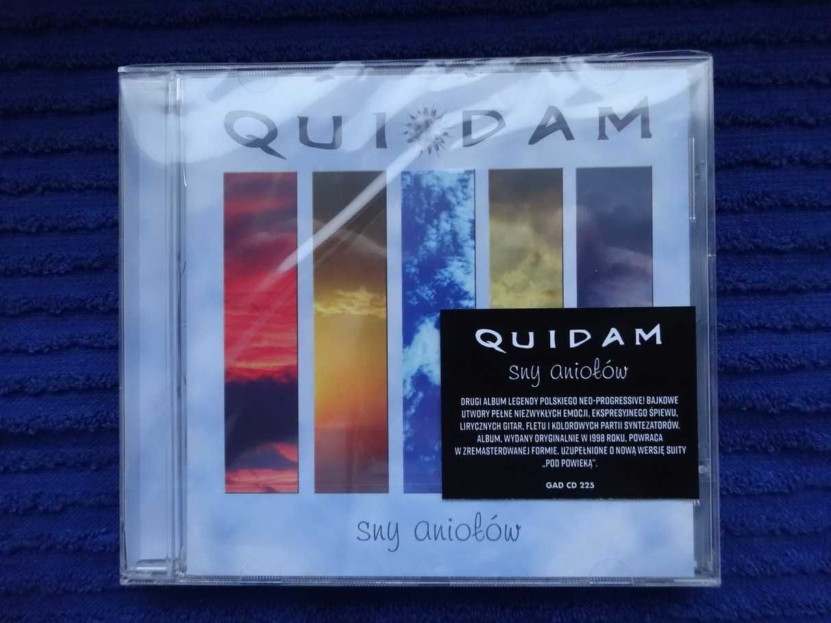 QUIDAM_Sny aniołów CD   wydanie 2023 zremasterowane i uzupełnione NOWA