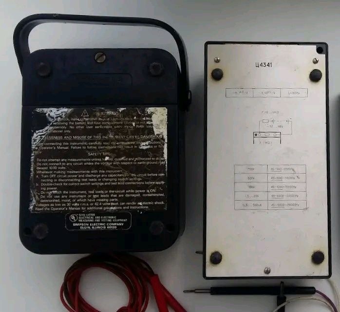 тестер Simpson 260 Series 7P/ Ц4341
во