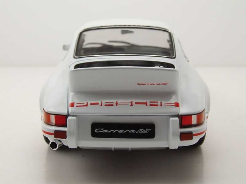 Model 1:18 Welly Porsche 911 Carrera RS 2.7 1973 white/red