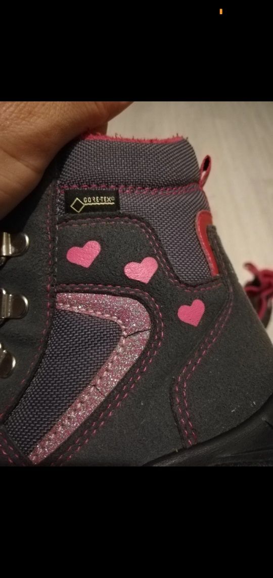 Buty zimowe Gore-Tex superfit śniegowce Kozaki 26