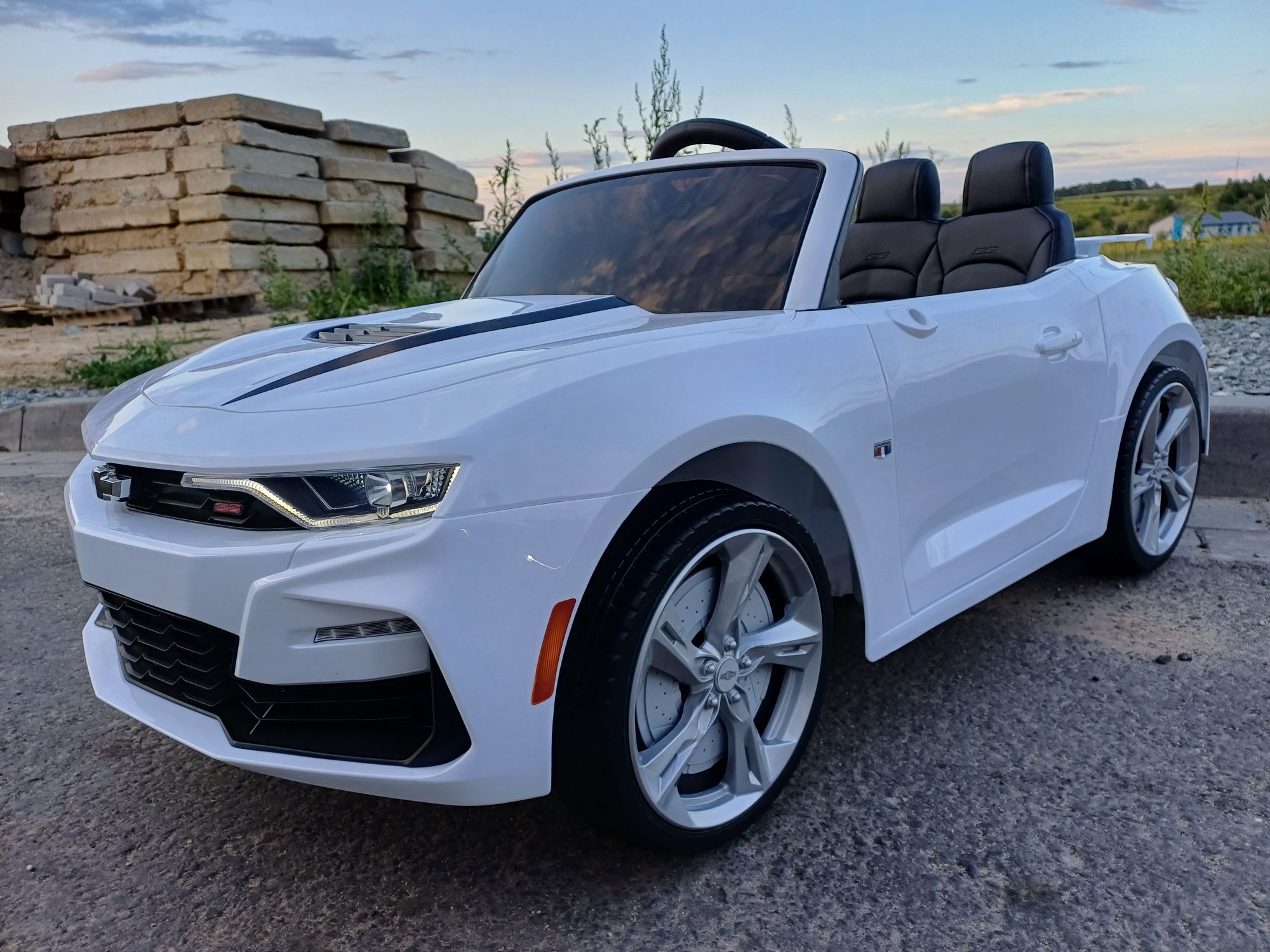 Autko pojazd samochód na akumulator dla dzieci Chevrolet Camaro SS