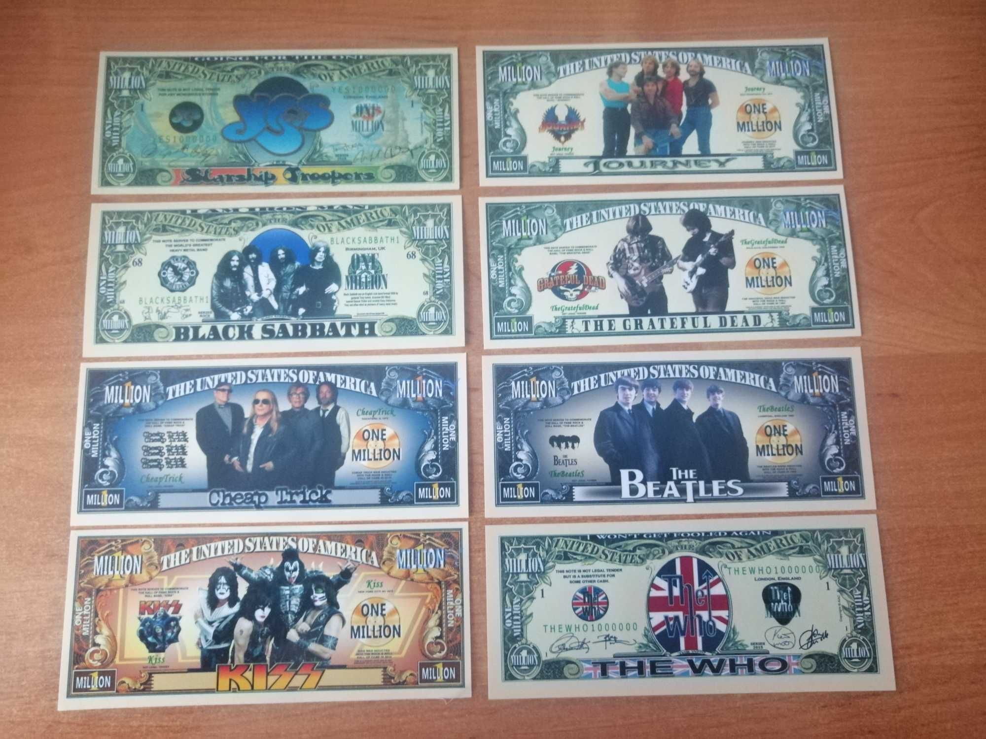 Banknoty kolekcjonerskie zespoły M107