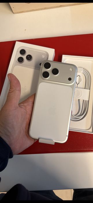 Iphone 17 pro Max 256GB Silver Novo !