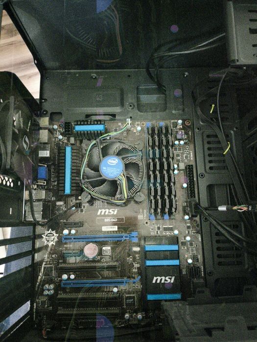 Komputer gamingowy biurowy i7 4x4 (16) GB zasilacz 500W be quiet