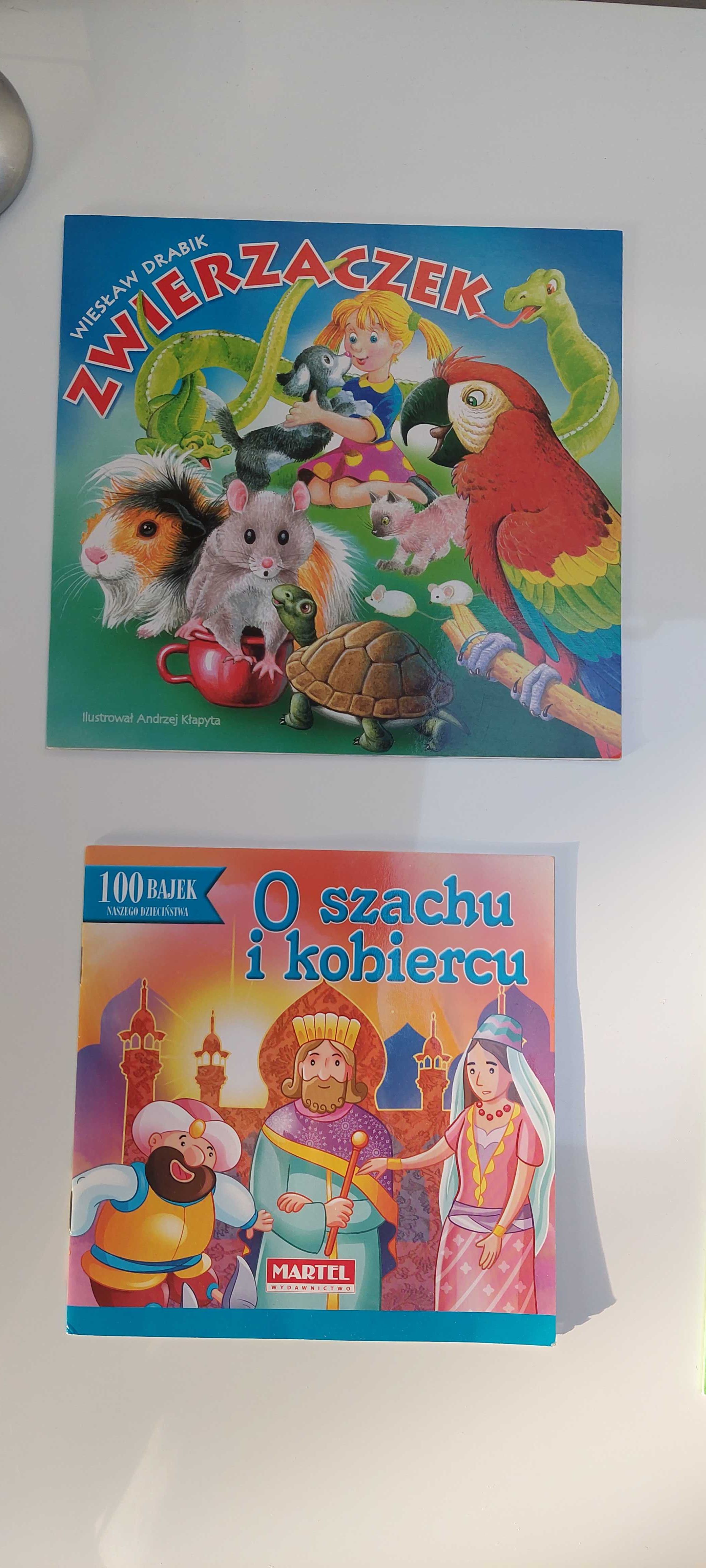 książki dla dzieci 4szt jak nowe, książki powystawowe, prezent