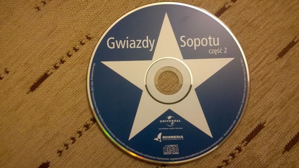 Gwiazdy Sopotu cz.2 płyta CD