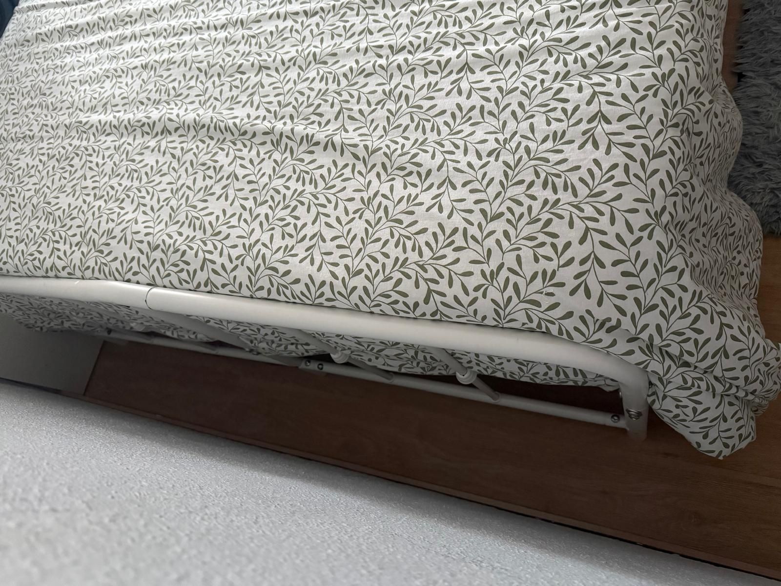 Cama ferro de casal 1.90 mx1.40m c/colchão