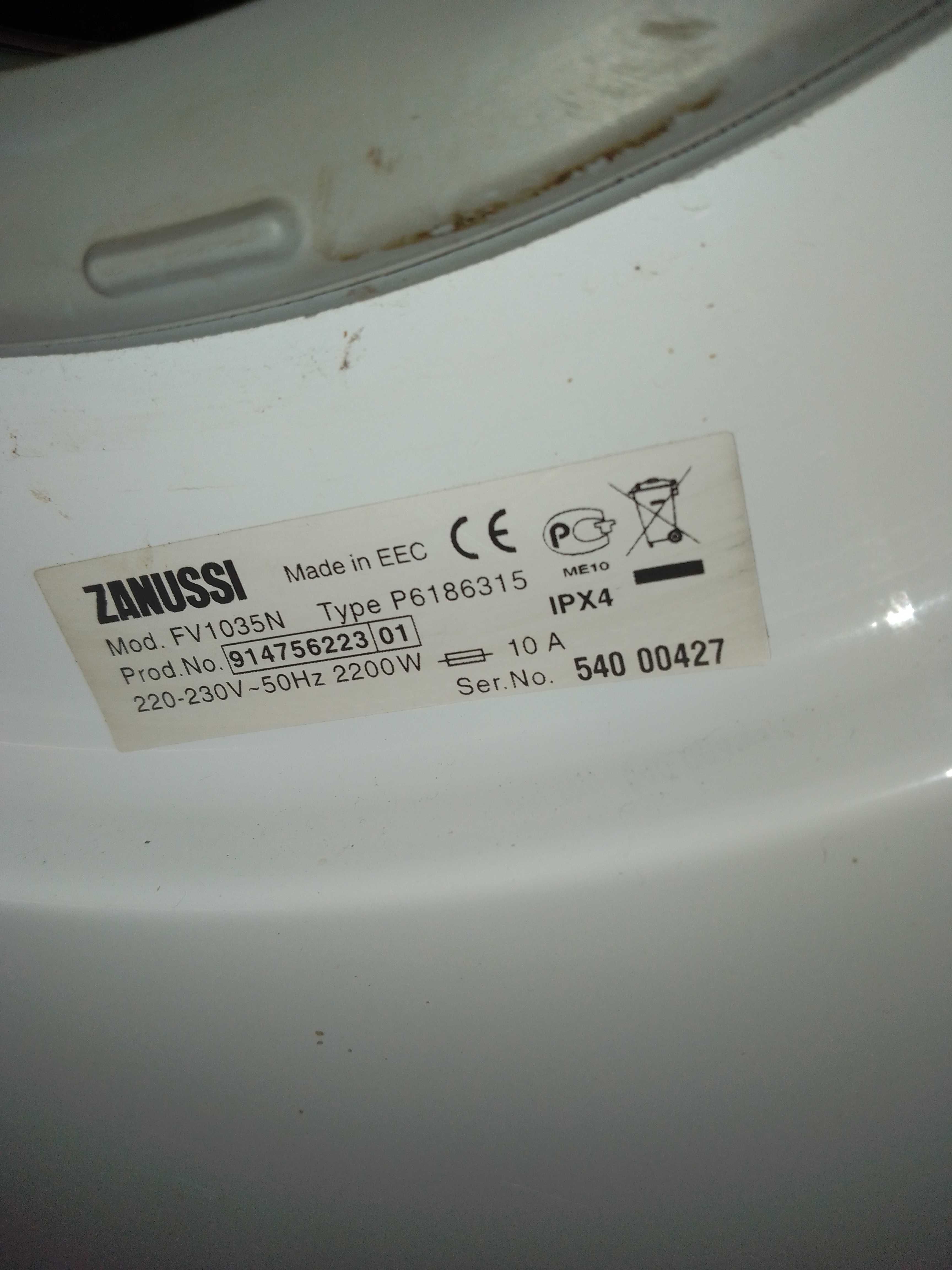 Продам рабочую стиральную машину автомат ZANUSSI. FV1035N. 4000 грн.