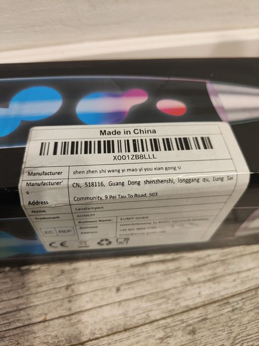 Lampa lawa led firma Aonesy 34 cm