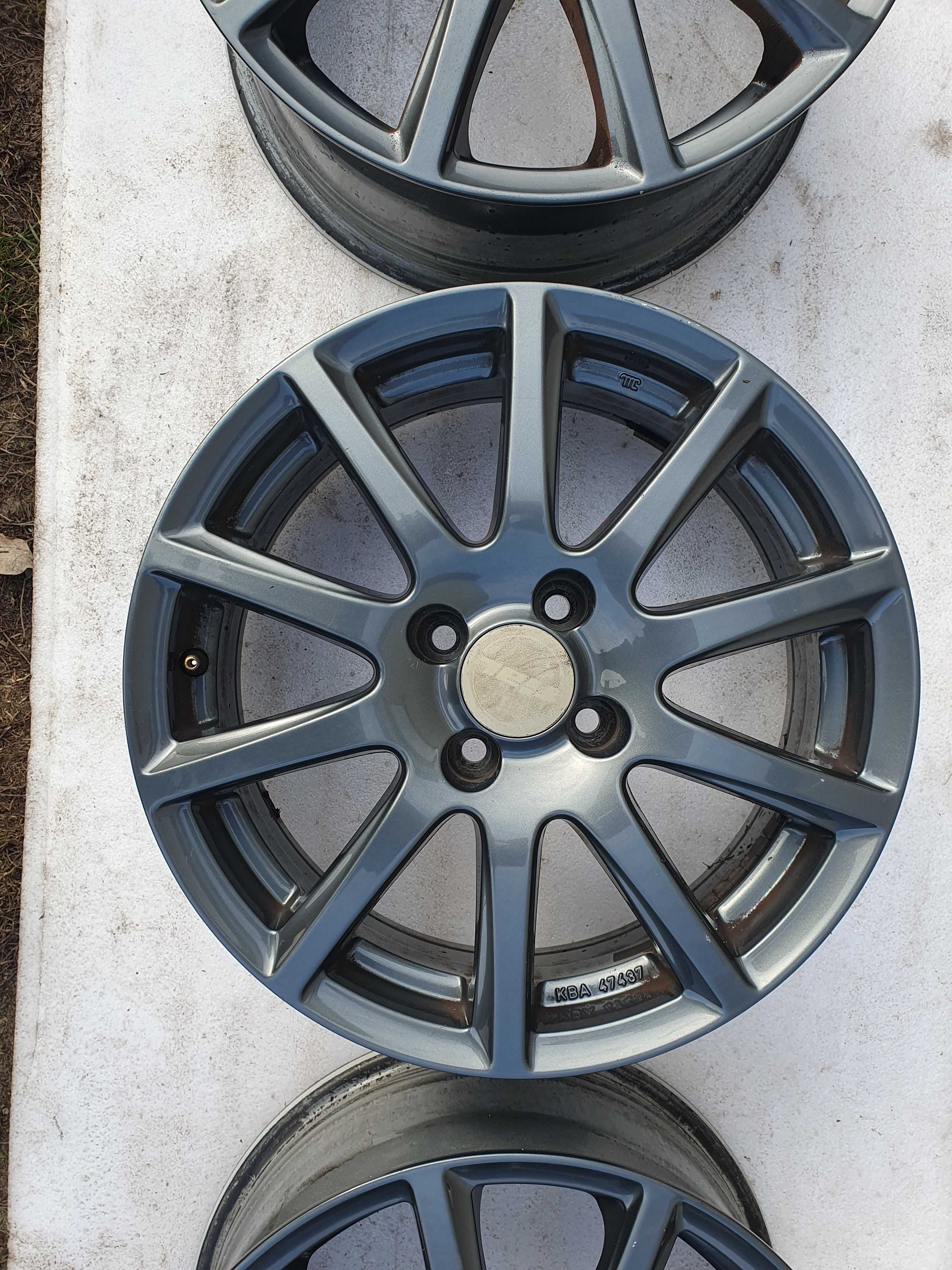 1 x Felga alufelga Opel 16 cali Rial 4x100 grafitowa