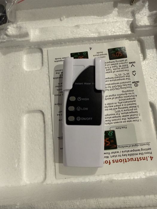 Aquecedor de água elétrico instantâneo