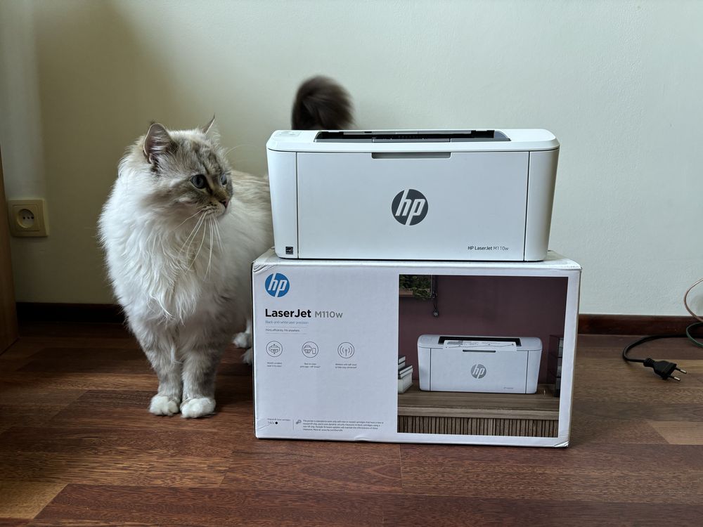 HP LaserJet M110w + Toner (JAK NOWA) WIFI Drukarka