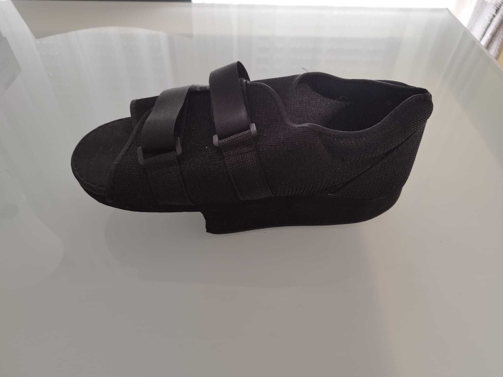 Sapato Pós-Cirúrgico Bilateral Ajustável com Velcro - Tamanhos L