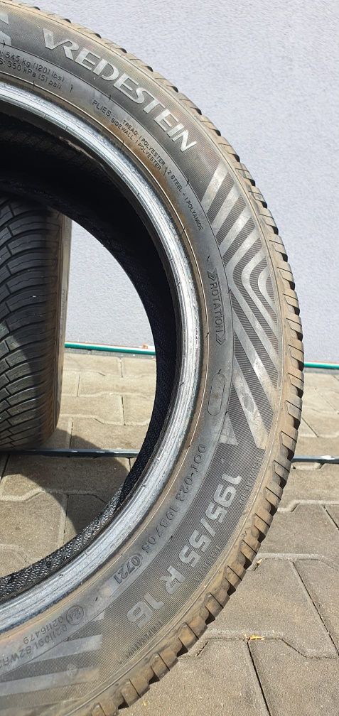 195/55/16 Vredestein para wielosezonowe