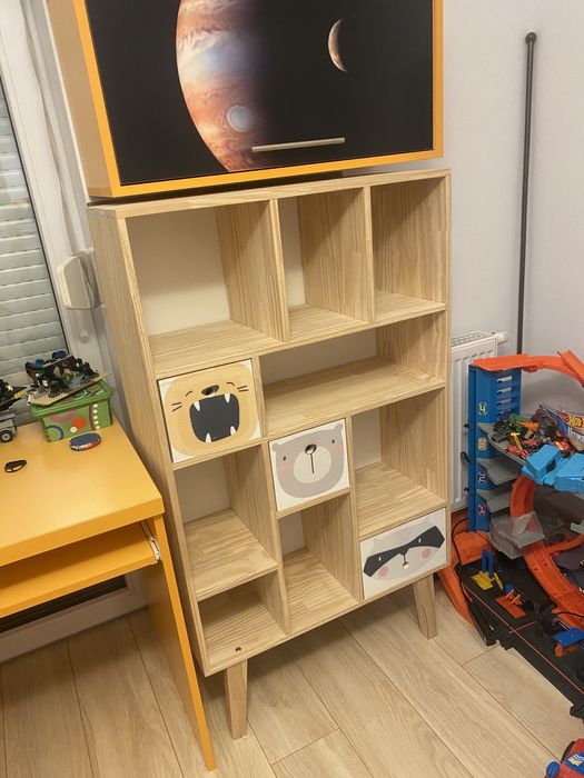 Regał na książki + szafka nocna dla dzieci Litle Nice Things