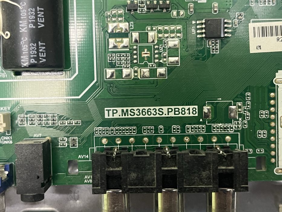 Hoffson a32hd300t2. TP.MS3663S.PB818
