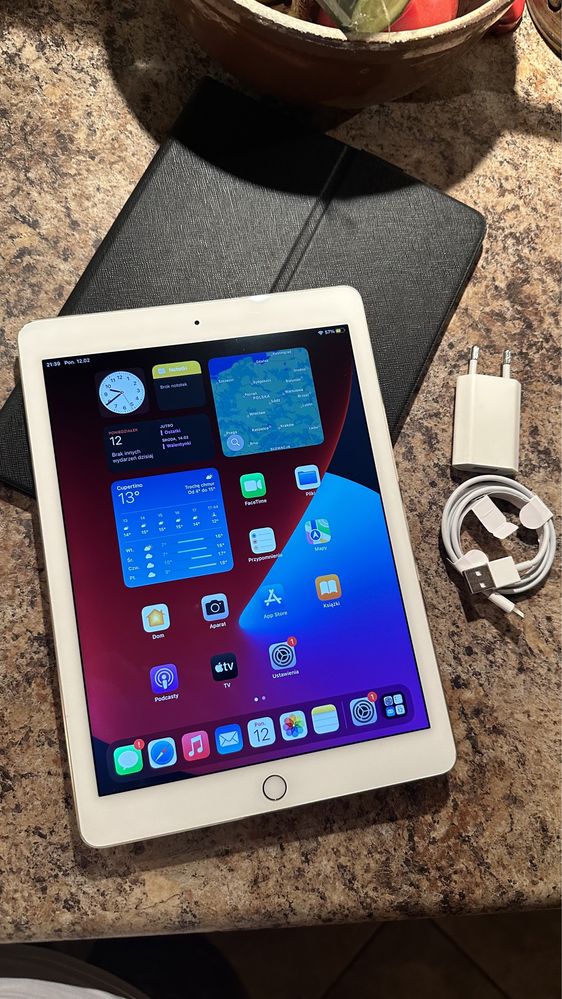 Tablet iPad Apple złoty PROCREATE