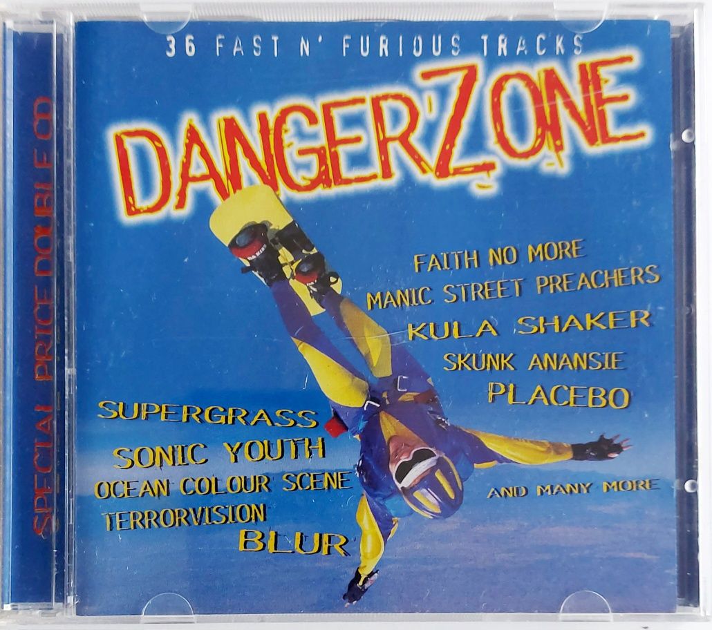Danger Zone 2CD 1997r Faith No More Placebo Apollo 440 Kula Shaker