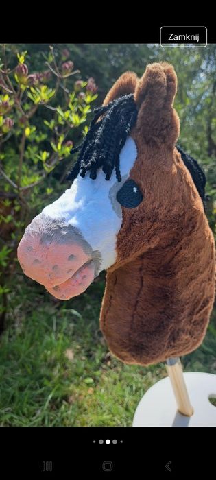 Hobby horse Teddy Bear a4 + GRATIS