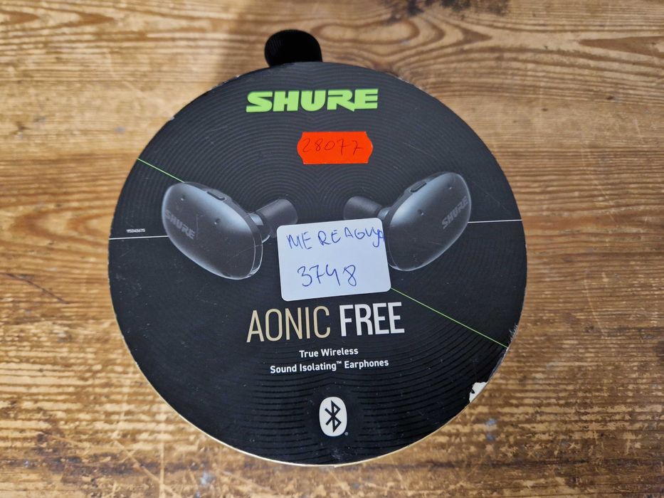 Słuchawki bezprzewodowe douszne Shure AONIC FREE - GRAPHITE (3748)