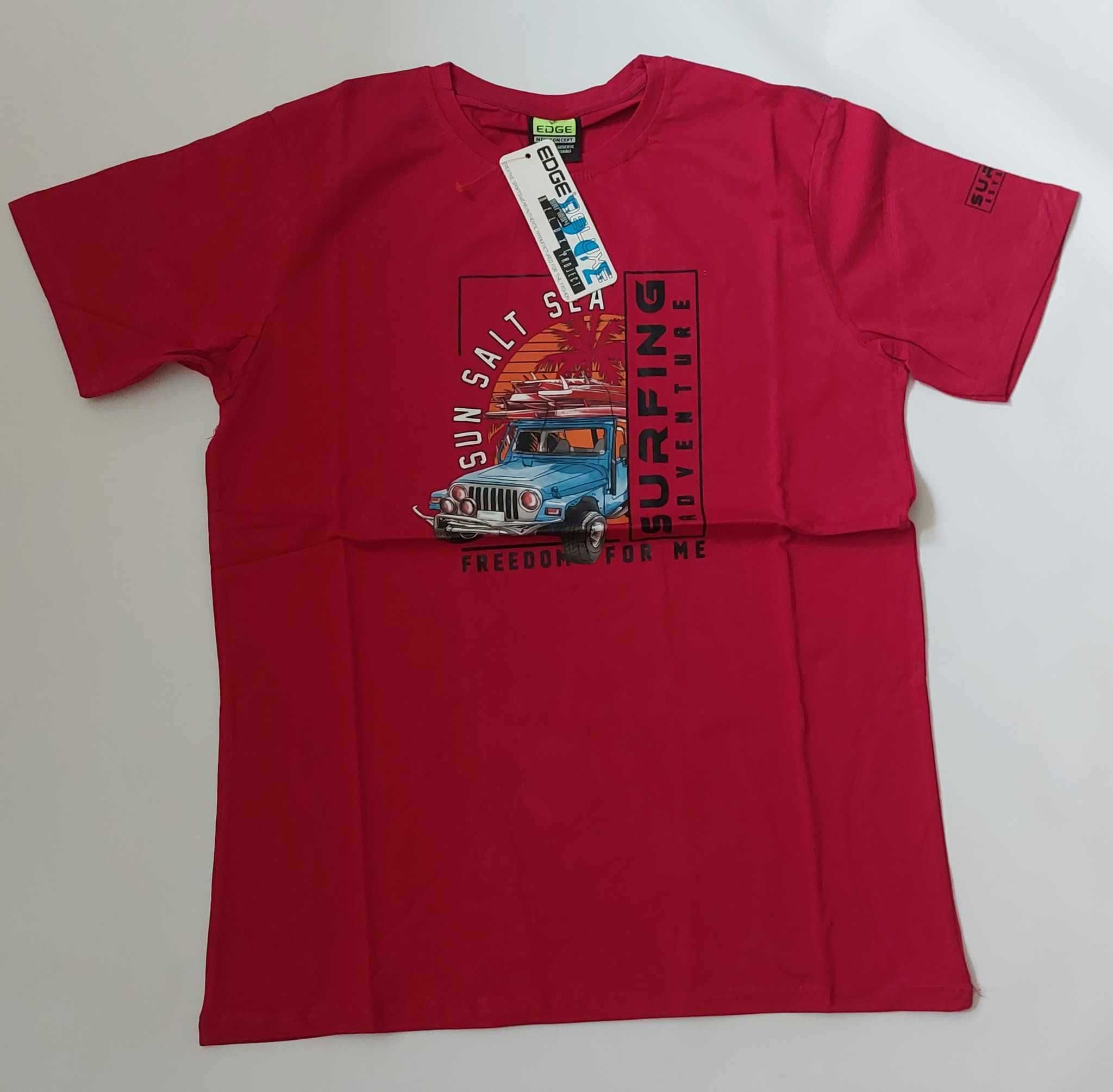 T-Shirt męski Koszulka męska TURECKA bawełna elastan auto RODOS r XL