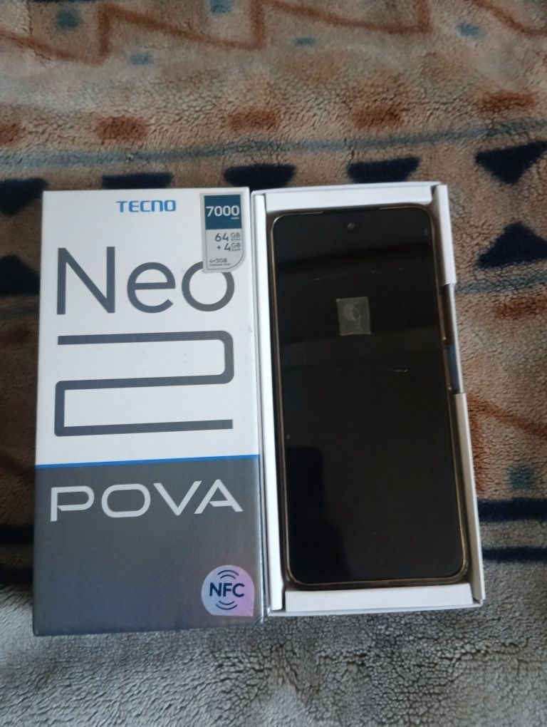 TECNO POVA NEO 2 4/64Gb 2SIM Cyber Blue (LG6n)