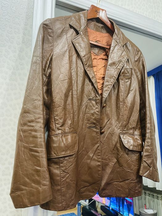 Кожаный пиджак